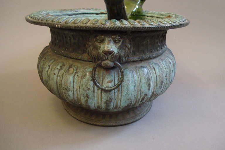 French 18th Century Italian Bronze Wine Cistern