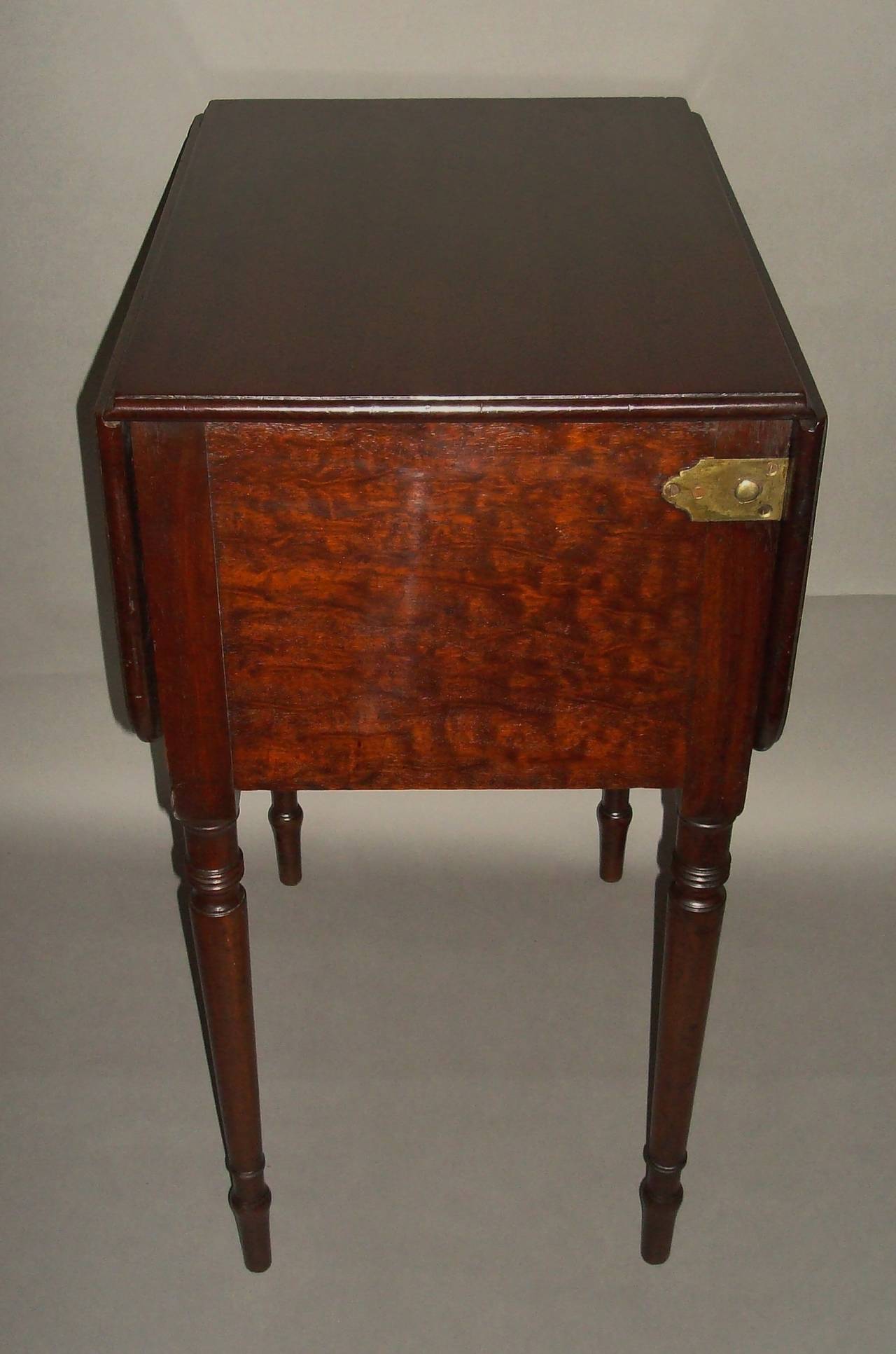 19th Century A Rare Regency Mahogany Deception Table For Sale