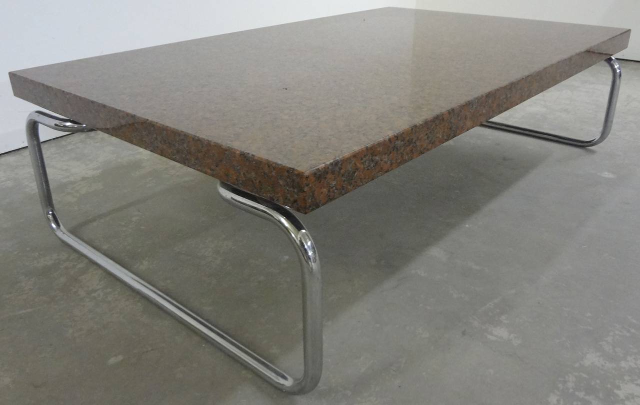 Italian Marble Cocktail Table by Cassina