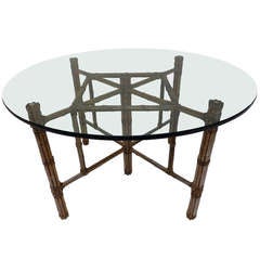 Bamboo Dining Table by McGuire