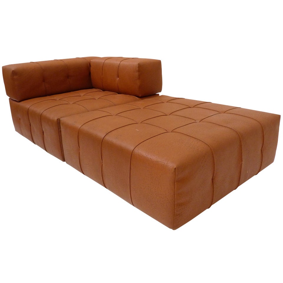 Modular Chaise Lounge Seating Sofa by Harvey Probber at 1stDibs