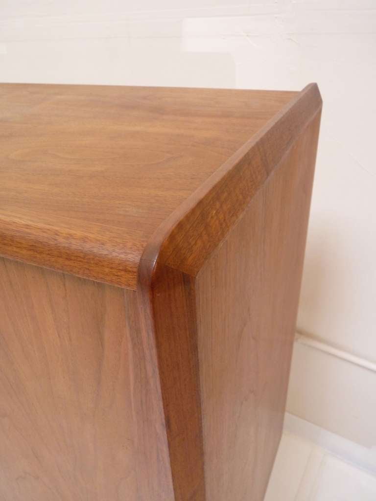 Stunning Danish Credenza Bar Cabinet in Walnut 1