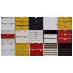 Vintage Palaset Modular Storage Cubes by Treston of Finland