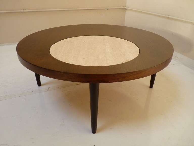 Mid-20th Century Cocktail Table by Architect Robert Mosher circa 1950s