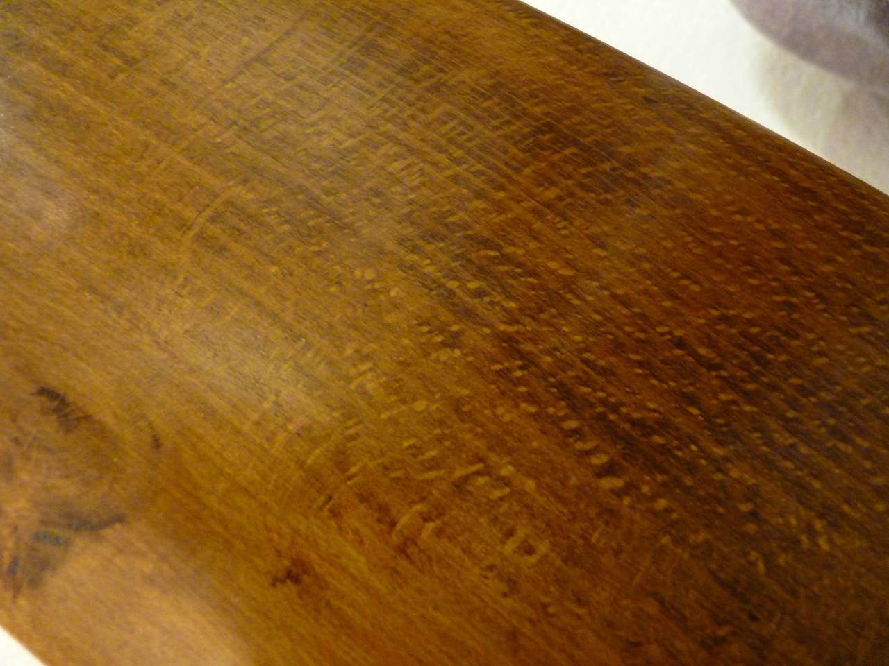 Italian Arc Floor Lamp in Walnut 3
