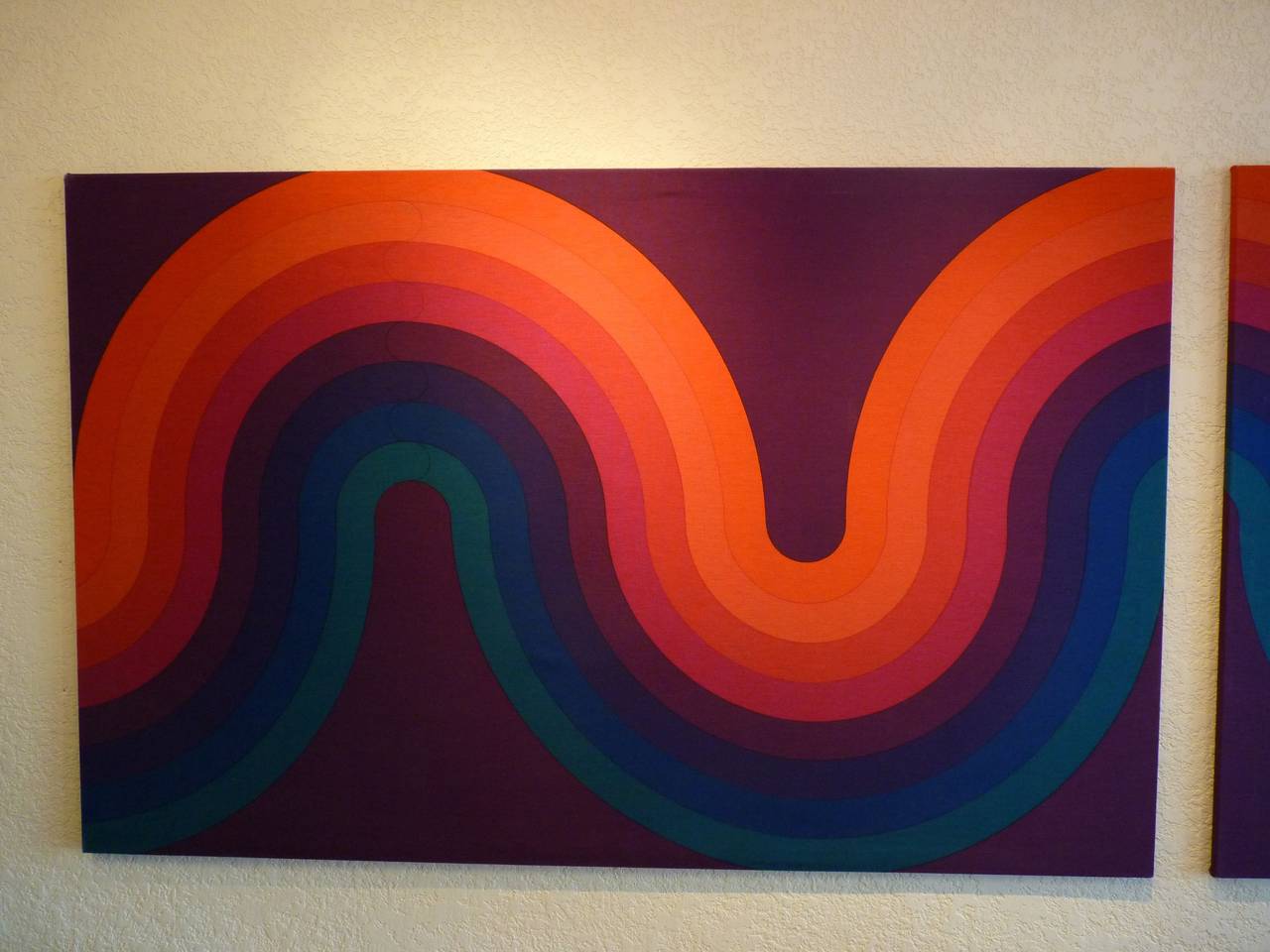 Verner Panton Panels In Good Condition In San Diego, CA