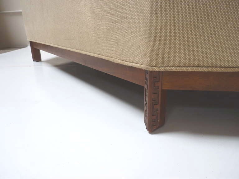 Mid-20th Century Angular Sofa by Frank Lloyd Wright