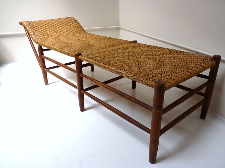 Arts and Crafts Chaise Lounge at 1stdibs