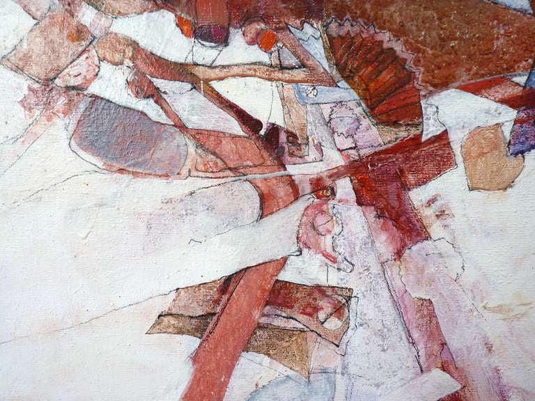 American Large Abstract by Chicago Artist Sandra J. Gierke