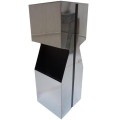 George Kovacs Lighted Display Pedestal & Magazine Rack