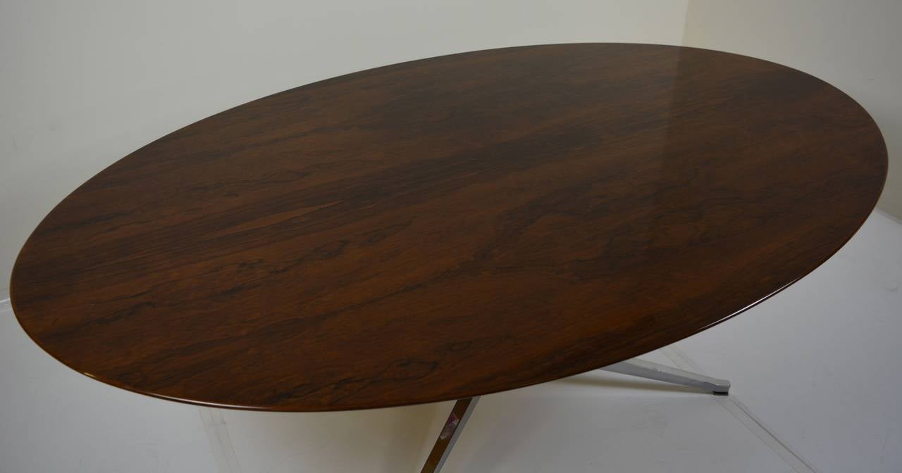 Mid-20th Century Florence Knoll Table or Desk in Rosewood