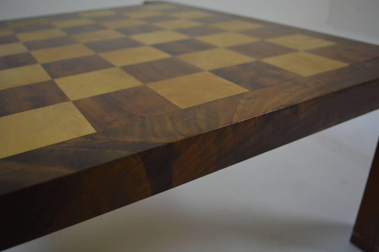 California Craft Cocktail Table and Chess, Checker Board 2