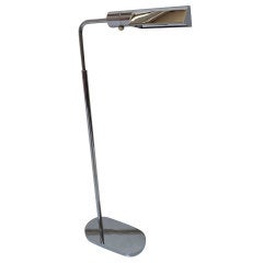 Chrome Floor Lamp by Casella