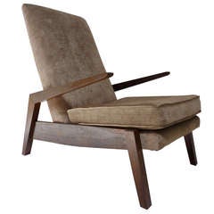 Lounge Chair in Walnut by Martin Borenstein 