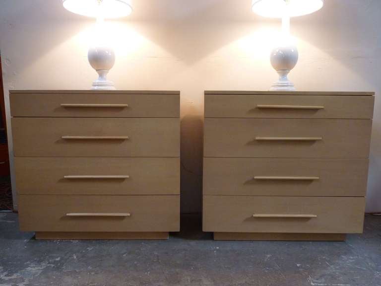 Pair of Art Deco Chests by Gilbert Rohde for Herman Miller