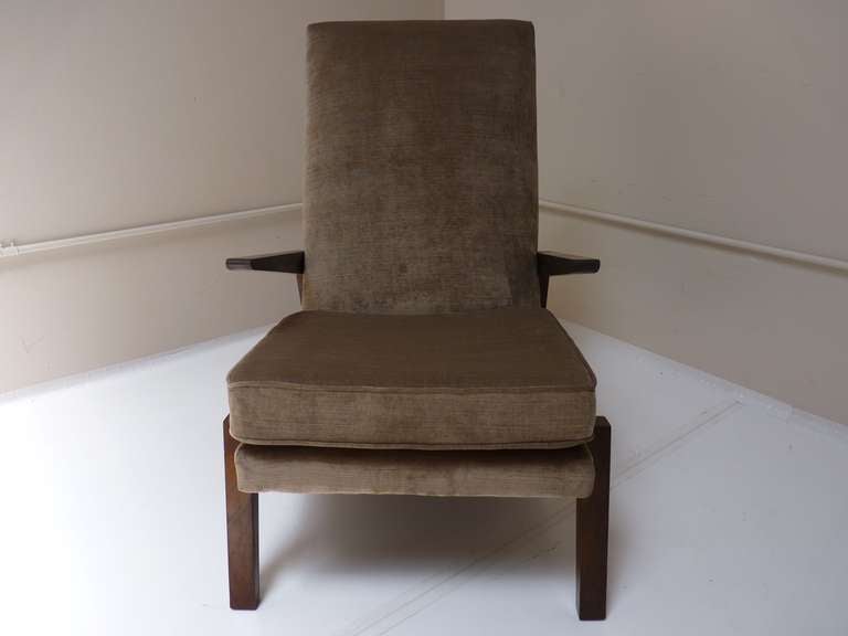 American Lounge Chair in Walnut by Martin Borenstein 