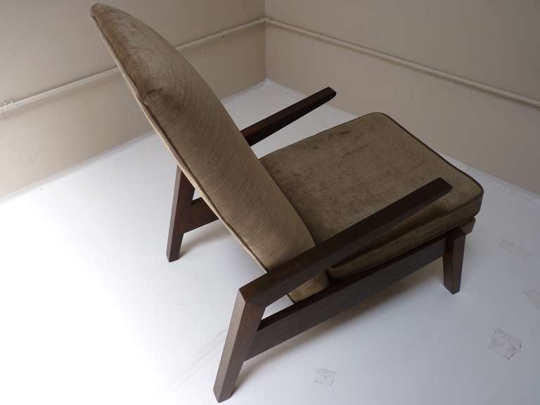 Lounge Chair in Walnut by Martin Borenstein  2