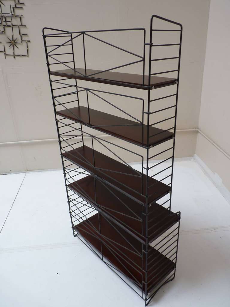 Swedish Shelving Unit by Nisse Strinning For Sale 2