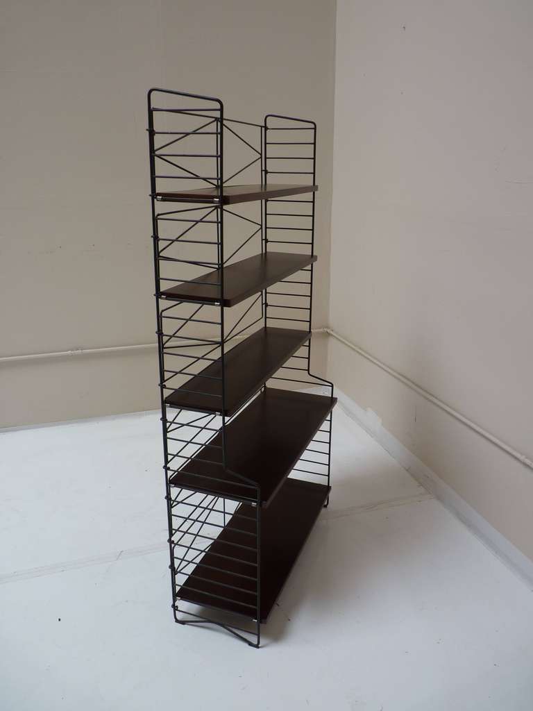 Swedish Shelving Unit by Nisse Strinning For Sale 4