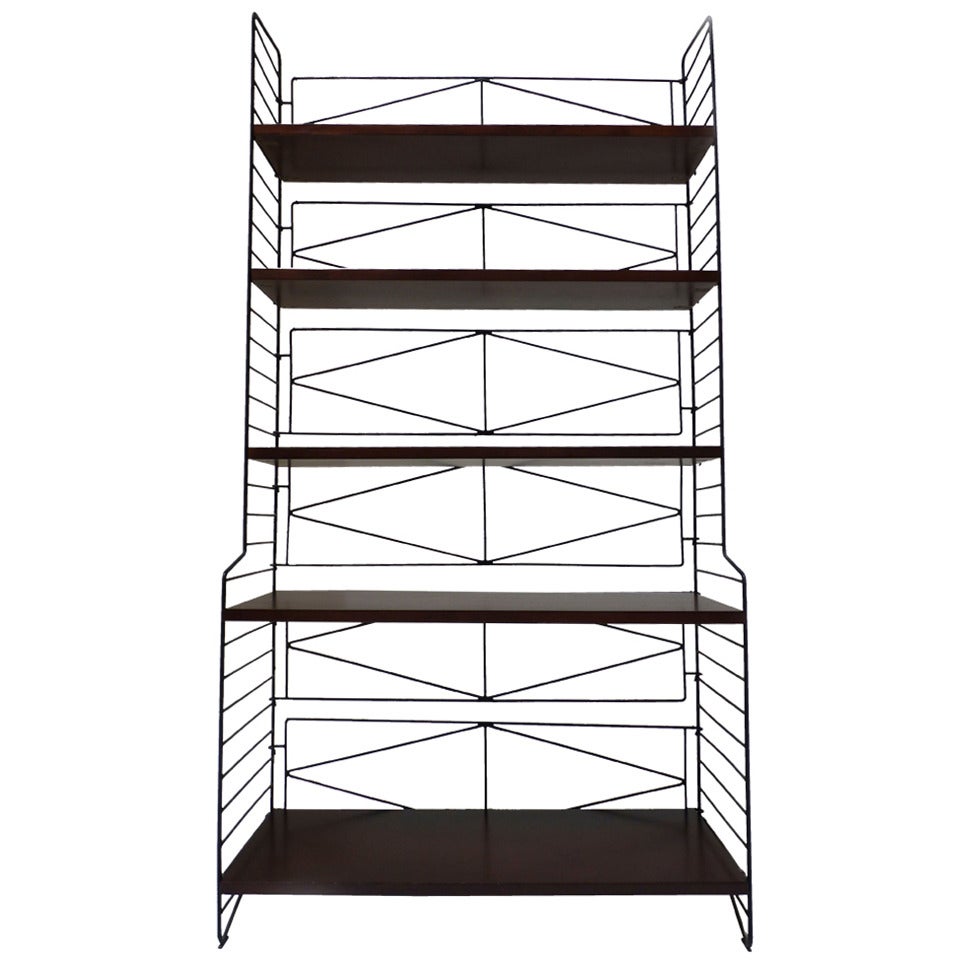 Swedish Shelving Unit by Nisse Strinning For Sale