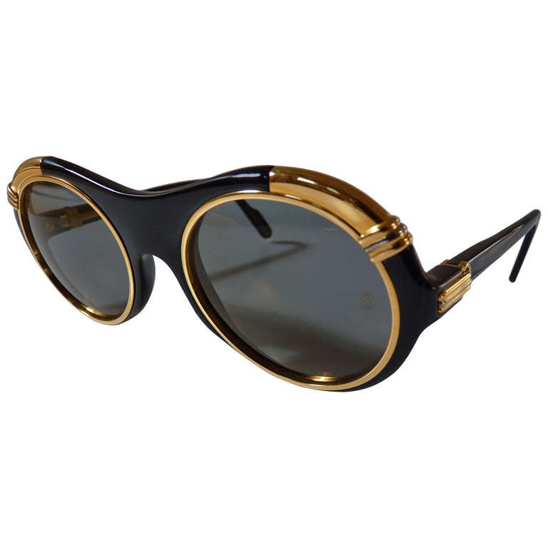 Vintage Cartier Lunette Diabolo Sunglasses at 1stDibs | cartier diabolo  sunglasses