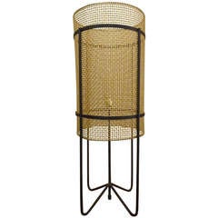 50's California Iron Table Lamp Attributed to Luther Conover