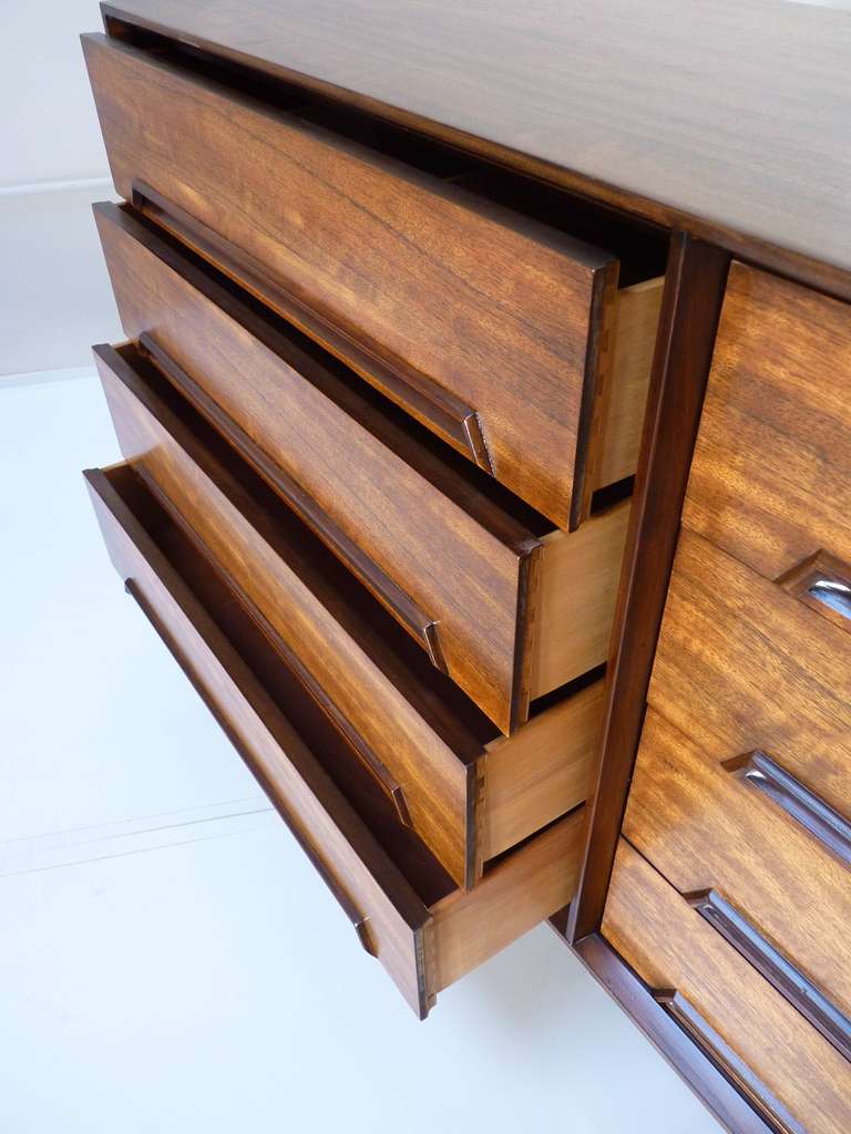 Mahogany Dresser by Milo Baughman for the Perspective Line