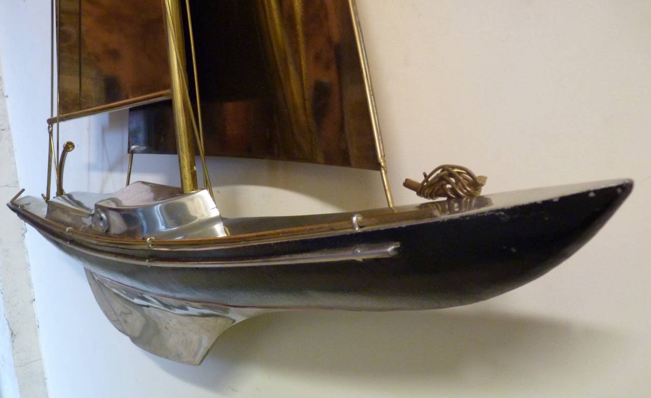 c jere sailboat sculpture