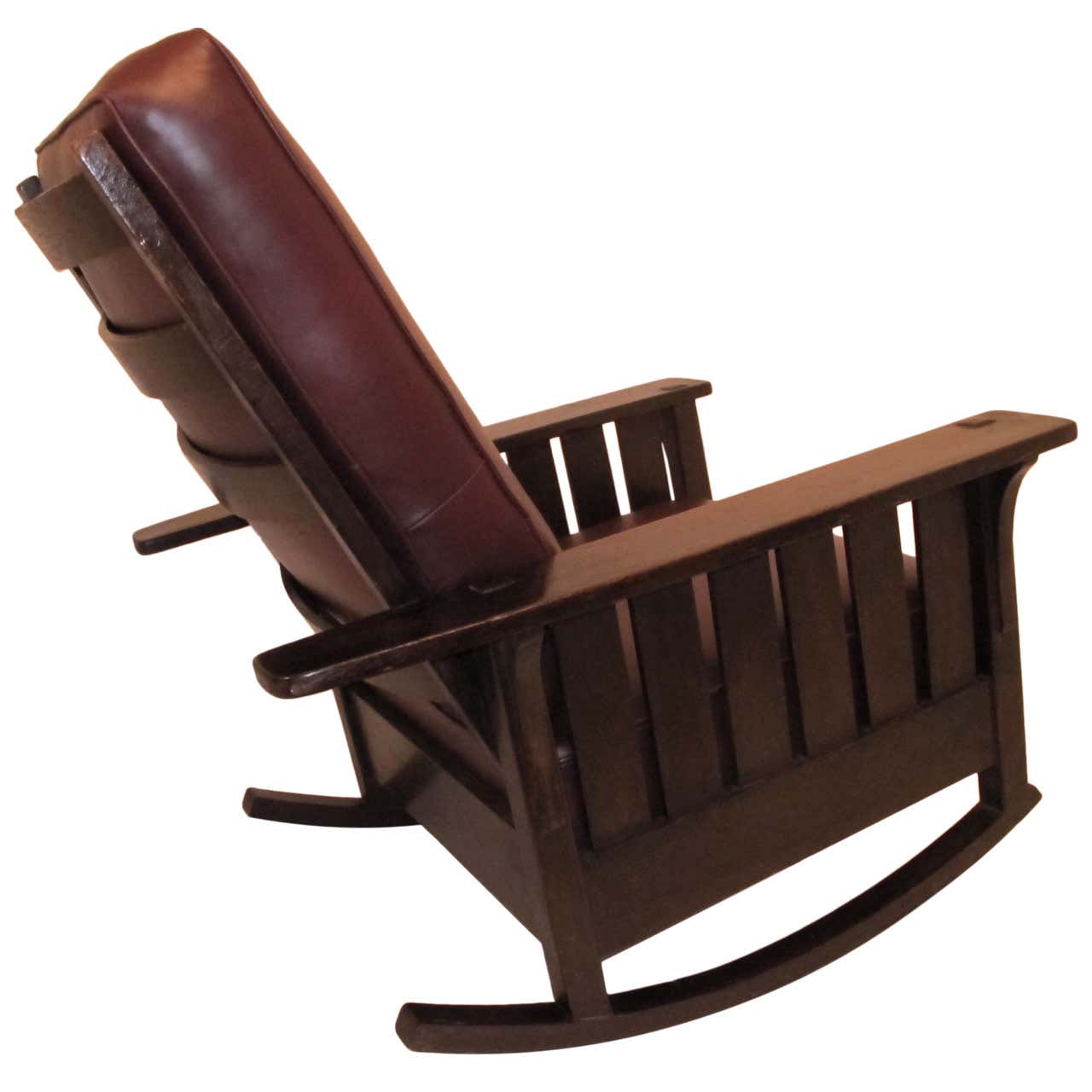 Gustav Stickley Rocker at 1stDibs