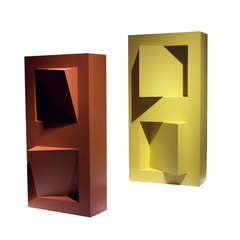 Gerald DiGiusto Meta Box Red and Yellow, 1972 4