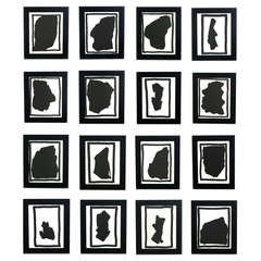 Group of Black and White Prints by Sol LeWitt