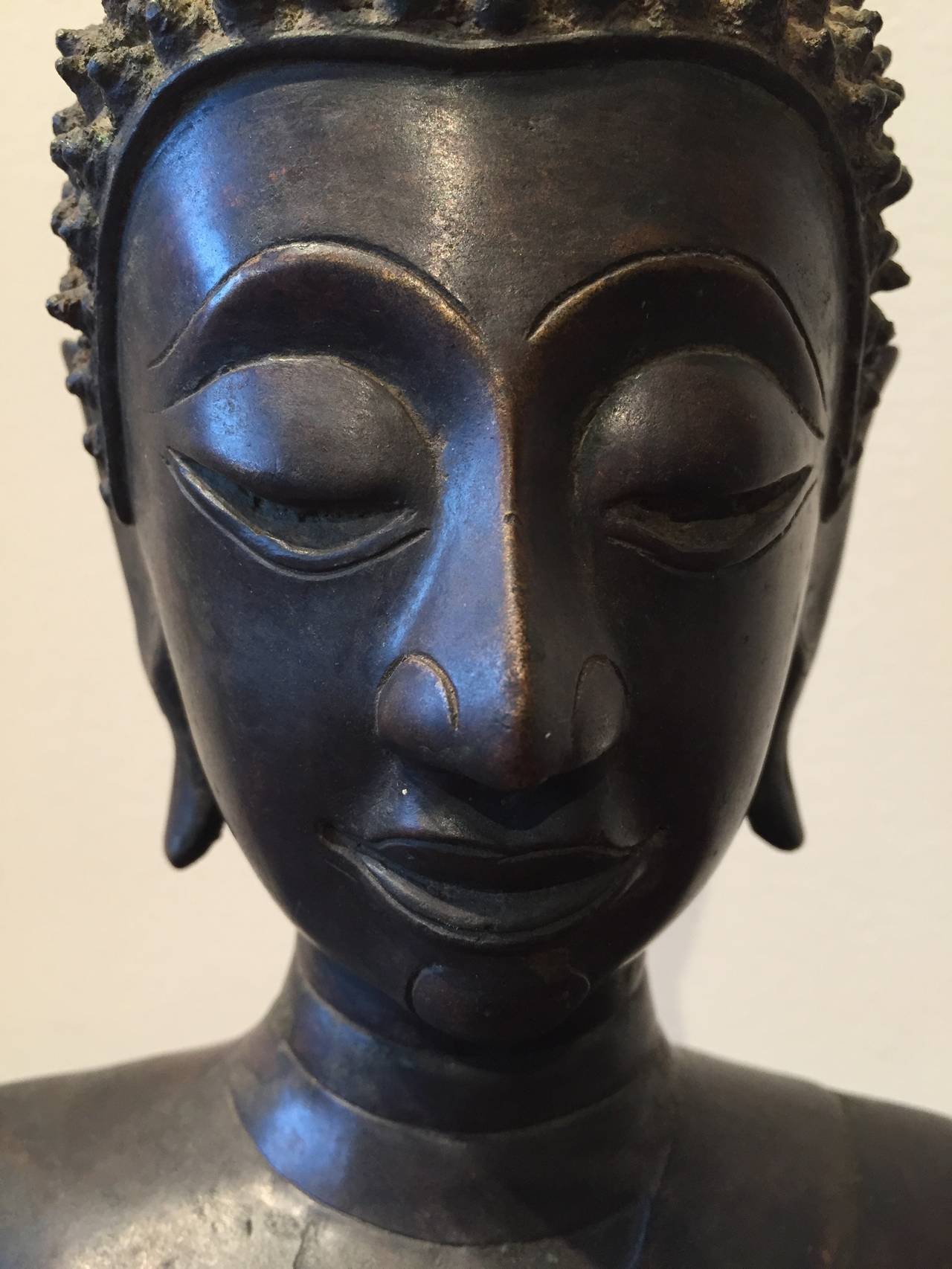 Bronze Buddha Bust 1