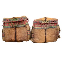 Pair of Used Tibetan Saddle Bags