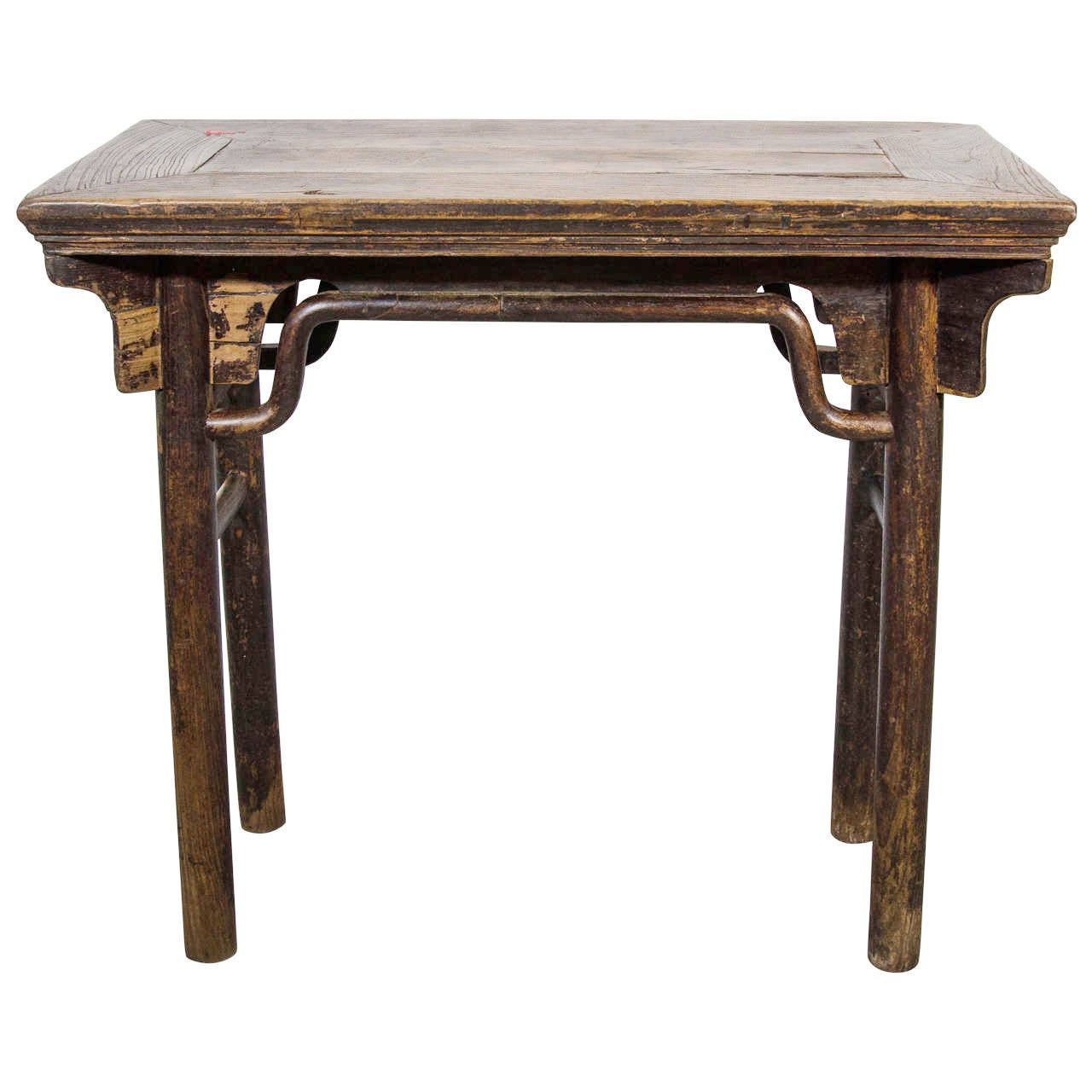 Wine Table with Beautiful Patina For Sale