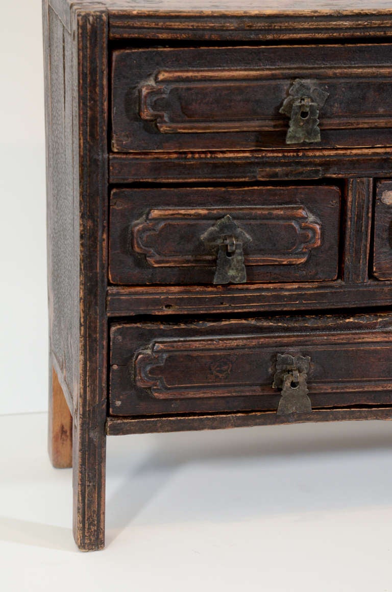 small apothecary drawers