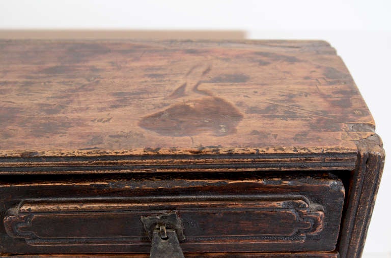 Chinese Small Apothecary Cabinet, circa 1800