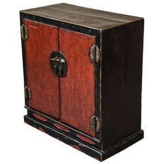 19th Century Lacquered Book Chest