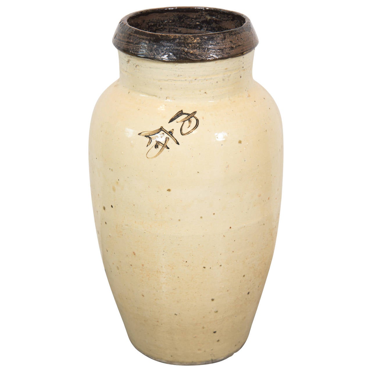 Tall Ceramic Wine Jar, circa 1850 at 1stDibs