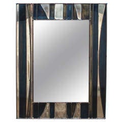 Handsome Mixed Metals Curtis Jere Mirror