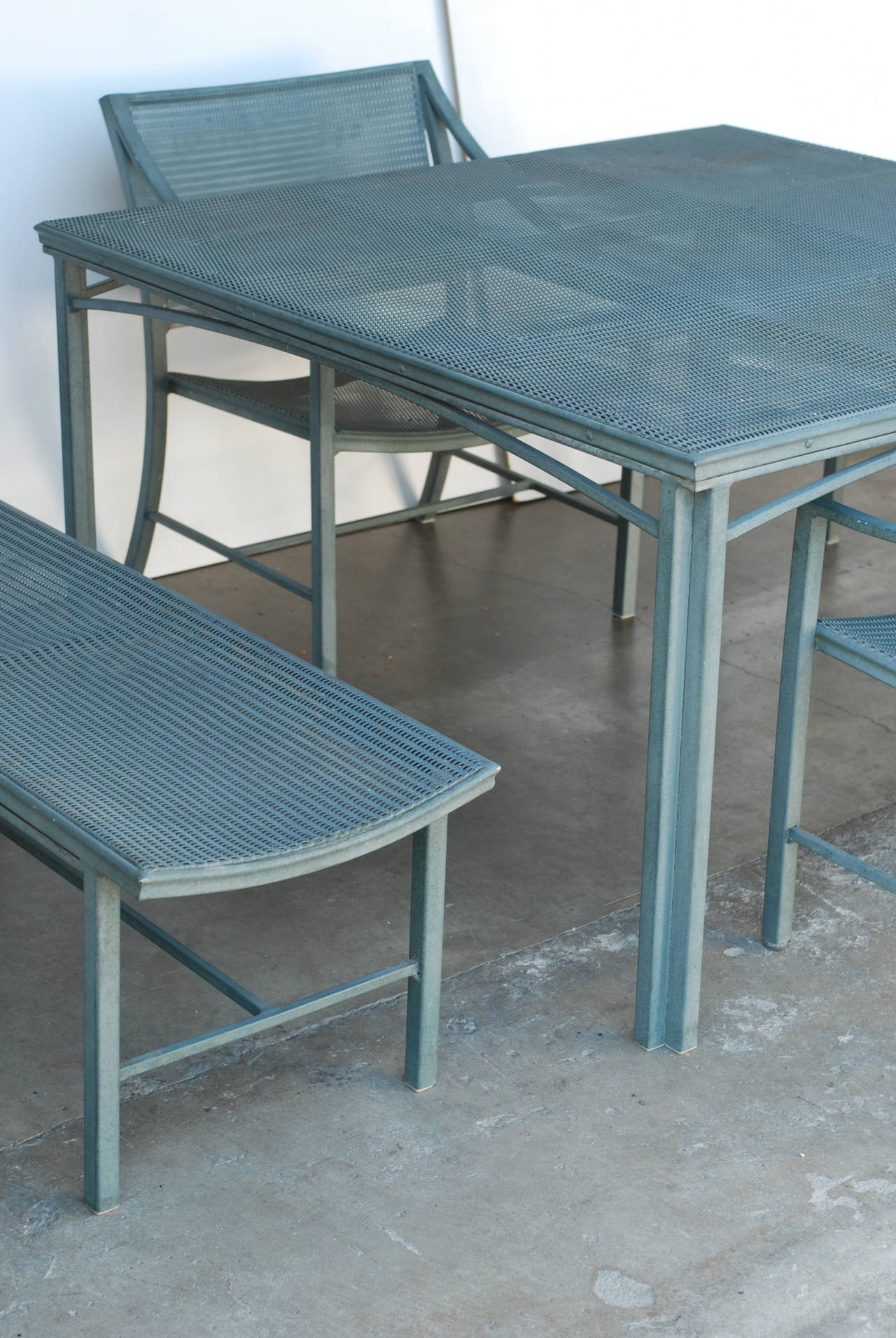 Brown Jordan 'Regent Series Alumicane' Dining Patio Set 3