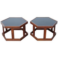 Pair of John Keal for Brown Saltman Tables 5
