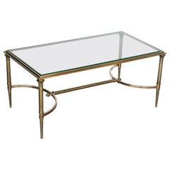 Bronze Coffee Table in the Style of Maison Bagues