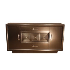 Ebonized Wood Drexel Credenza