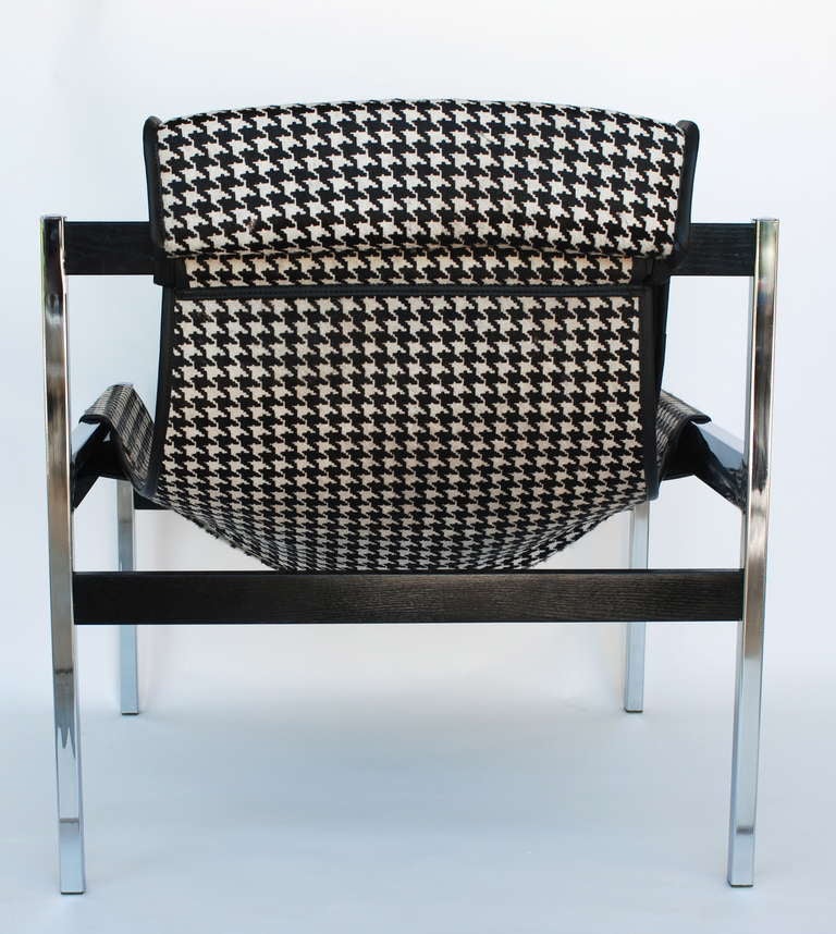 Houndstooth Sling Lounge Chair  by Jerry Johnson 1