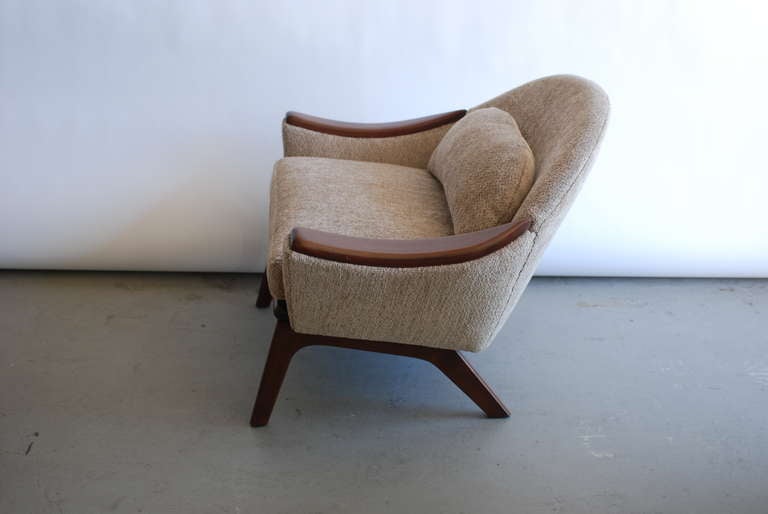 Mid-20th Century Set of His and Hers Adrian Pearsall Lounge Chairs