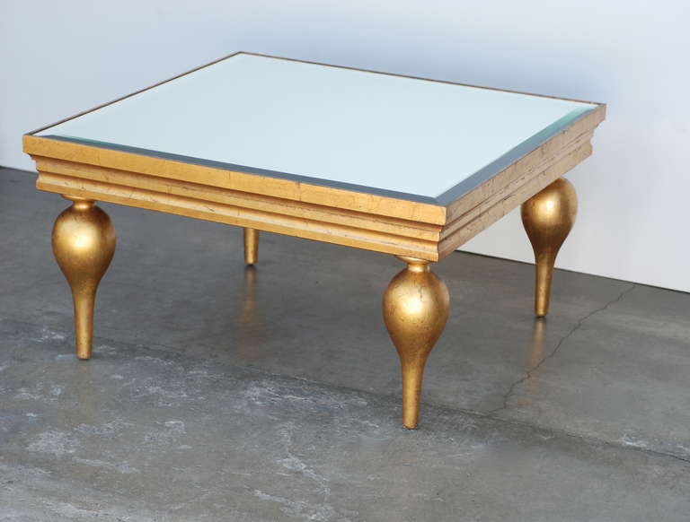 Glamorous 1960s Era Moroccan Style Coffee Table In Excellent Condition In Palm Springs, CA