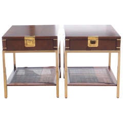 Vintage Drexel Heritage Side tables NIghtstands Bedside Tables