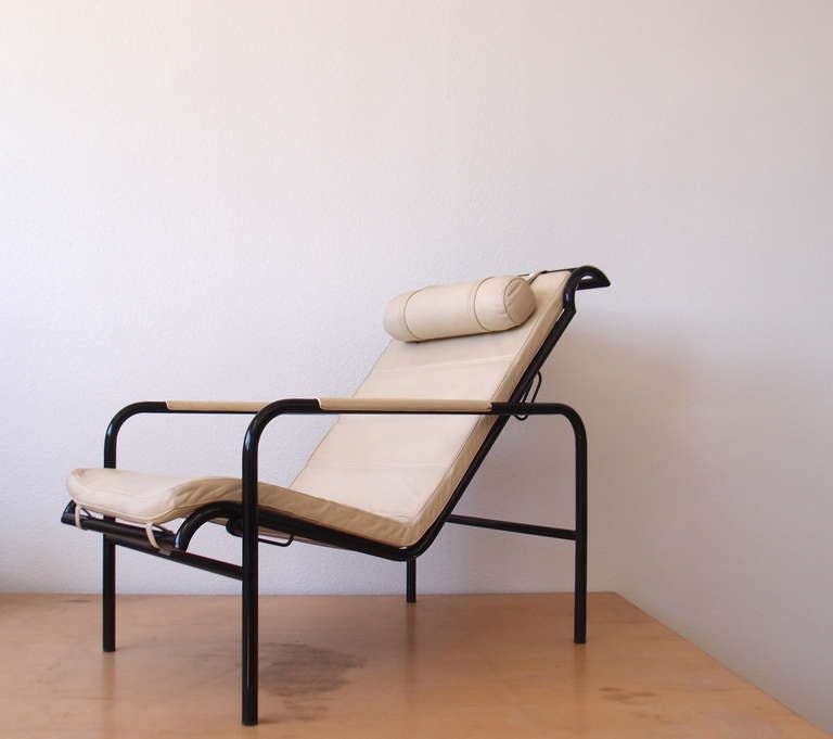Genni'' Sessel, Loungesessel von Gabriele Mucchi für Zanotta (Moderne der Mitte des Jahrhunderts)