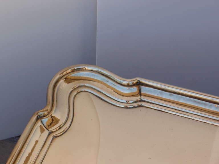 Large Brass Tray for Table top or Ottoman at 1stDibs