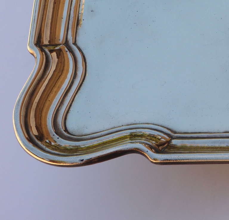 Large Brass Tray for Table top or Ottoman at 1stDibs